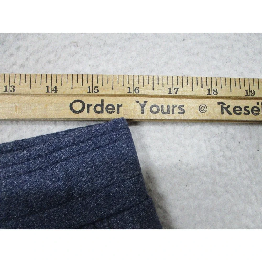 Public Rec Pants Mens 36x30 Blue‎ Knit Joggers Sweatpants Stretch Zip Pockets